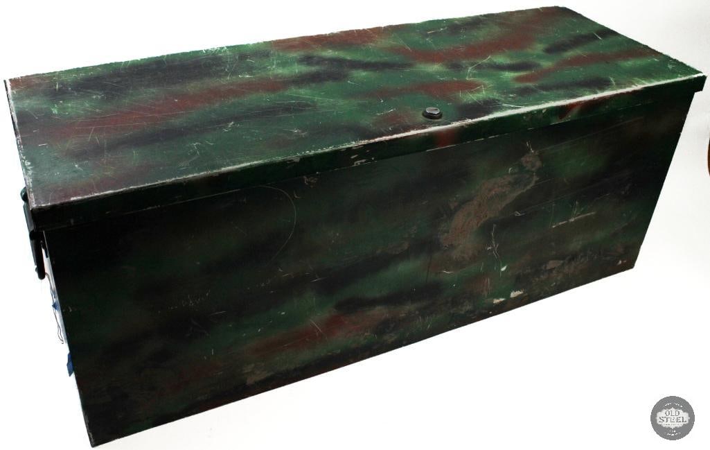 Camouflage Metal Foot Locker - 32.5 x 11.25 x 13 In. W/ Plastic Tray (1 of 6)