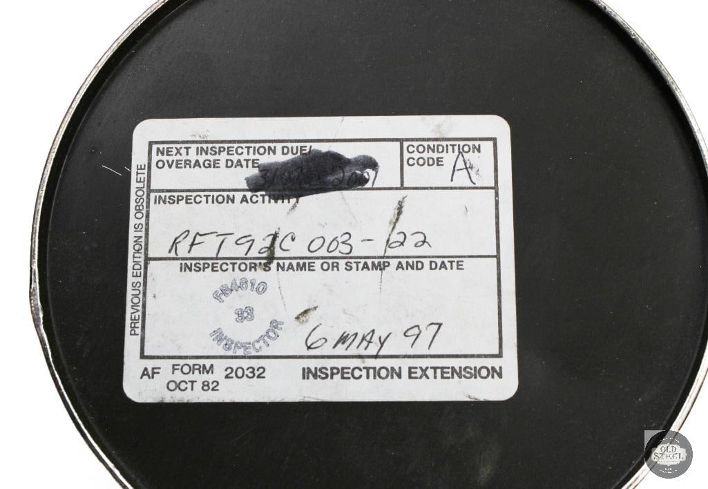 Lot of 9 Misc. Gas Mask Filters. M13A2 & 40 MM - 3