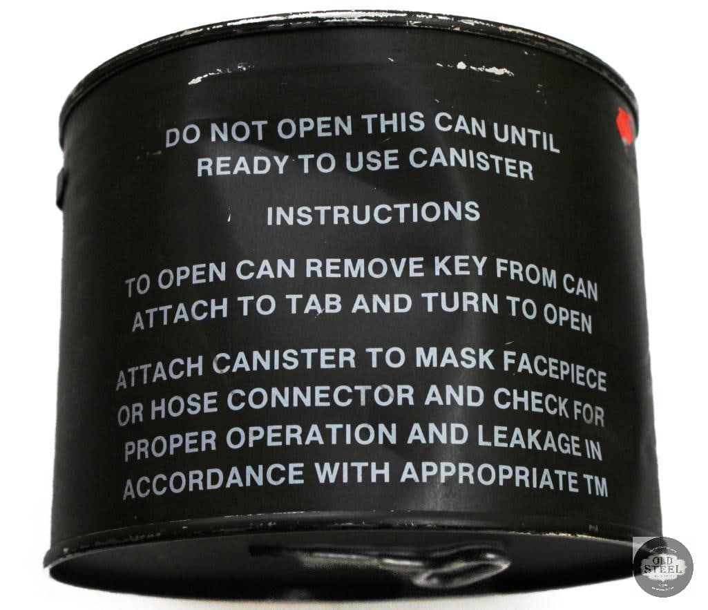 Lot of 9 Misc. Gas Mask Filters. M13A2 & 40 MM - 4