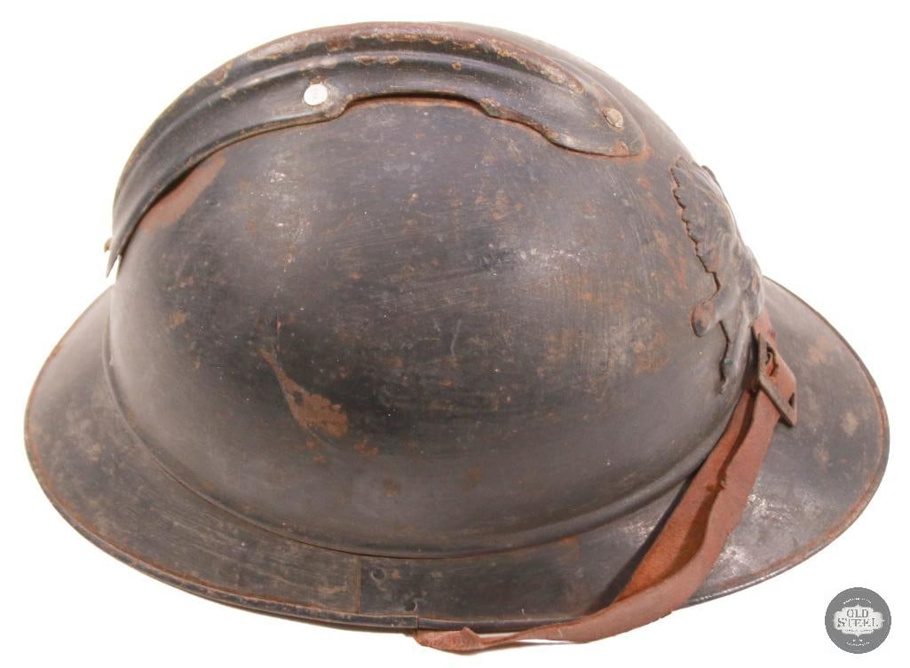 model of 1915 pattern French Artillary Adrian Steel Helmet - 4