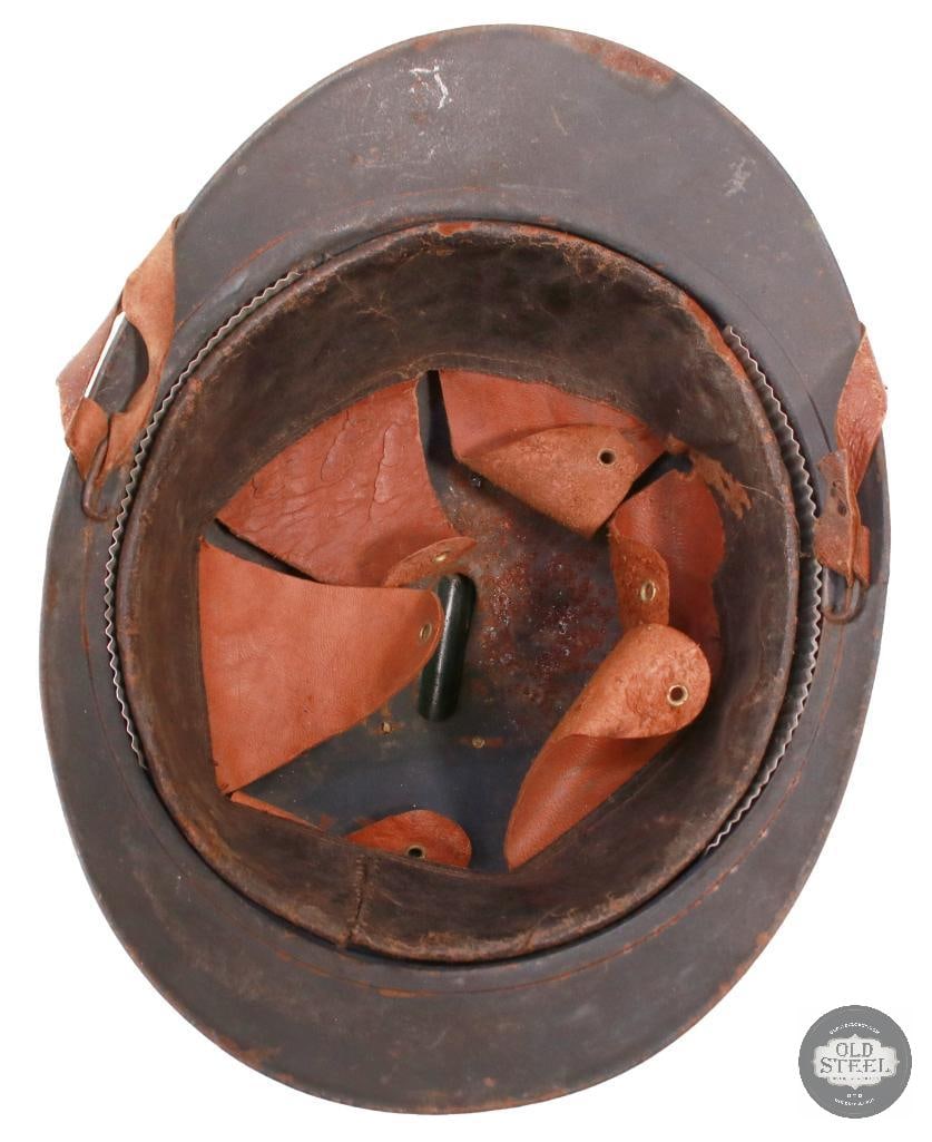 model of 1915 pattern French Artillary Adrian Steel Helmet - 7