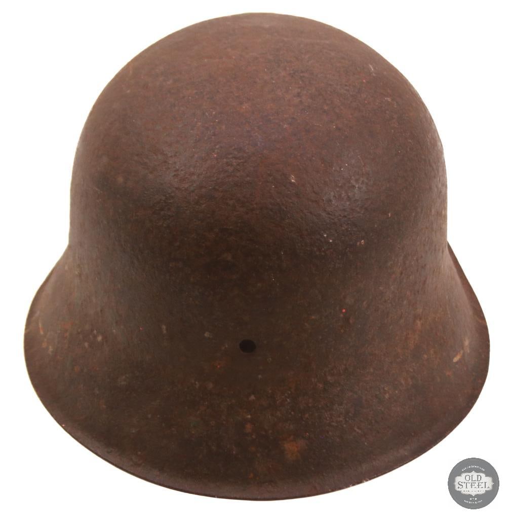 Original WW2 German SS Decal M42 Helmet Shell - 3