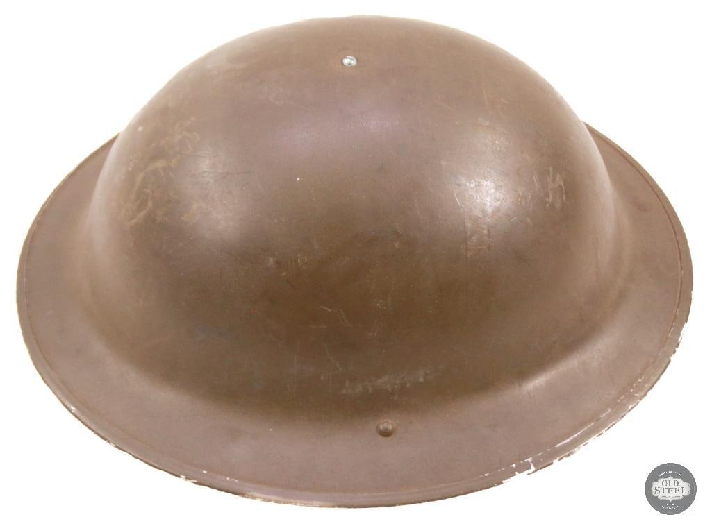 Original Canadian Mark 1 Brodie Helmet - 1942 Dated - 2