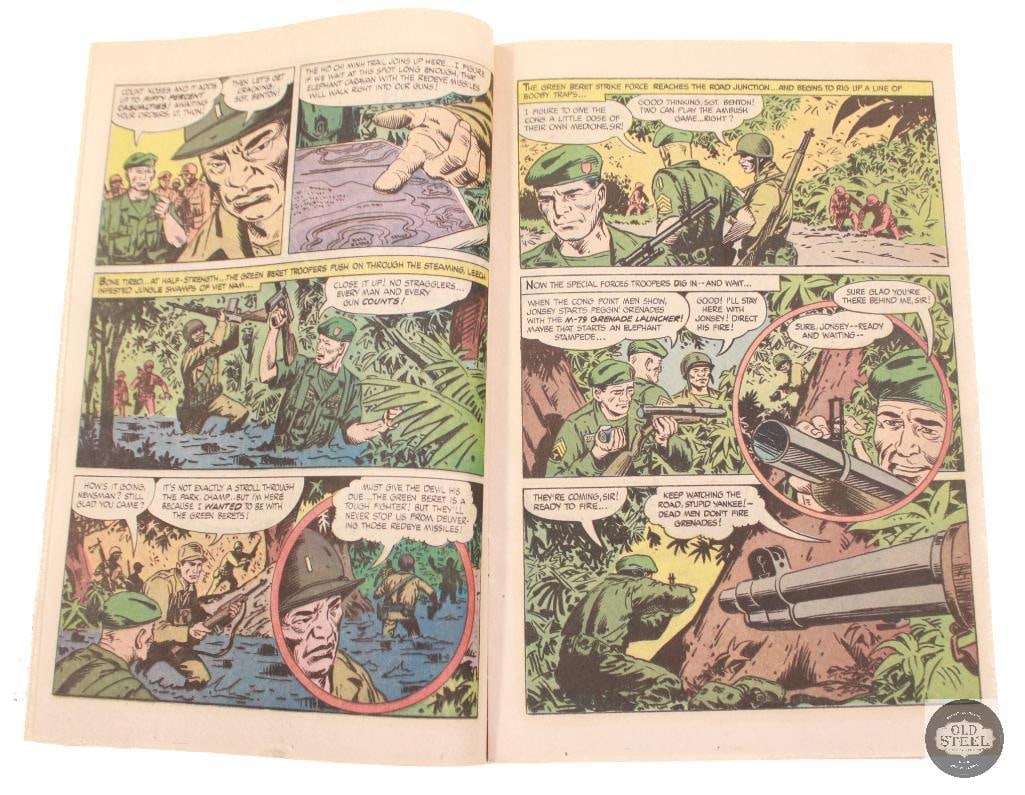 Original Tales of the Green Beret Comic Book - Printed 1966 - 3