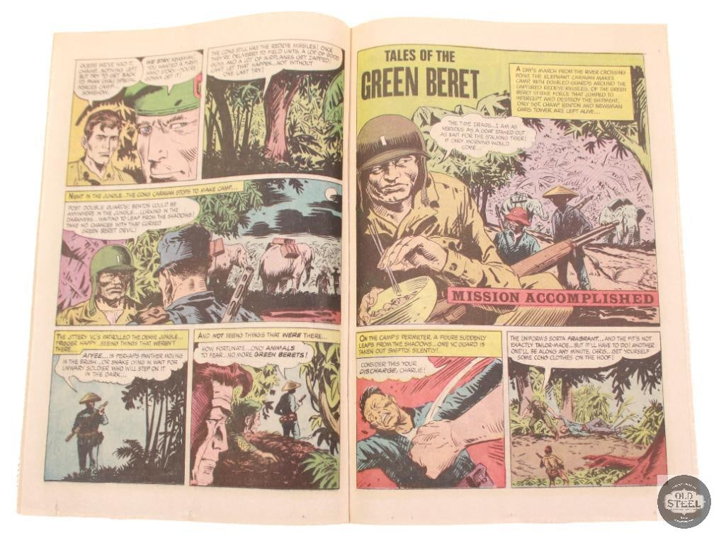Original Tales of the Green Beret Comic Book - Printed 1966 - 4