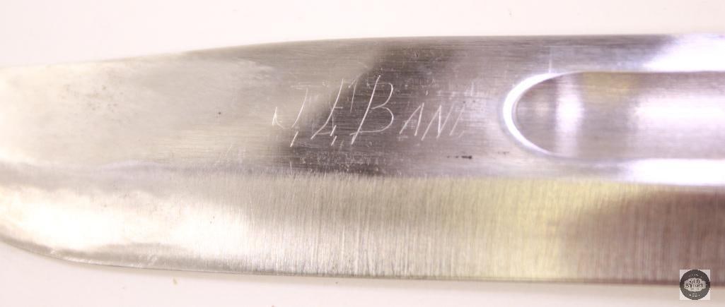 Original U.S. WWII Mexican Fundicion De Artilleria Ka-Bar Style Fighting Knife - 4
