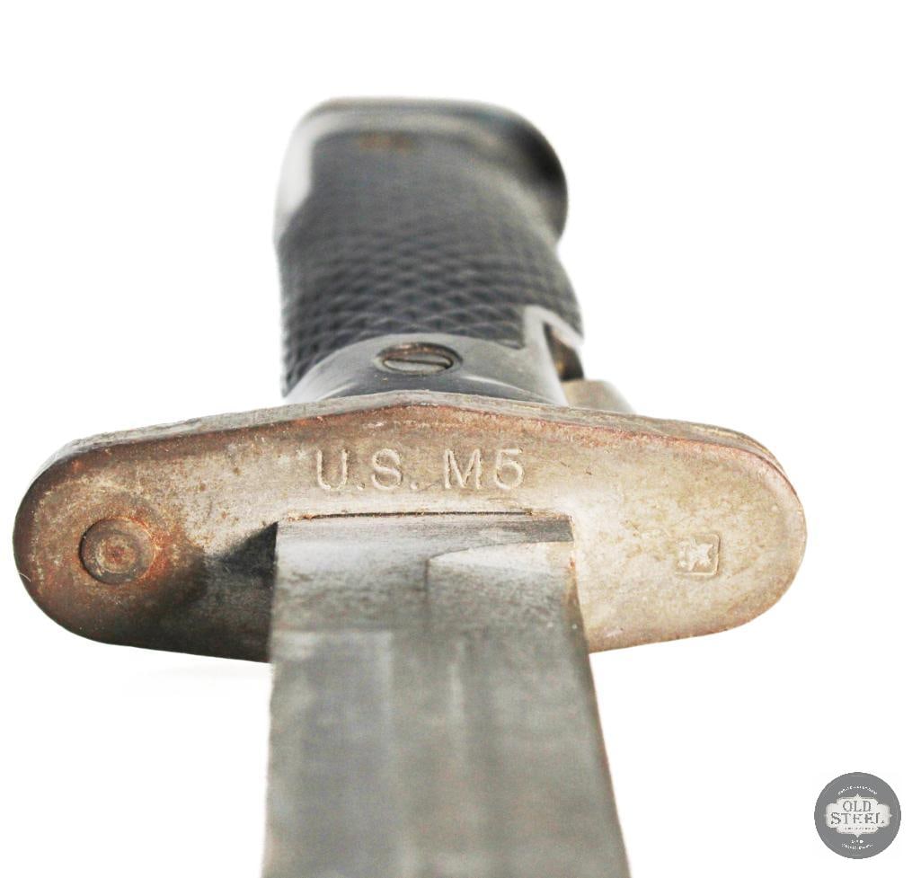 US M5 Bayonet with M8A1 Scabbard - 3