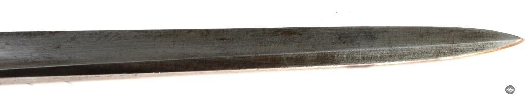 French M1874 T-Back Bayonet and Scabbard - Mfg 1881 - 10