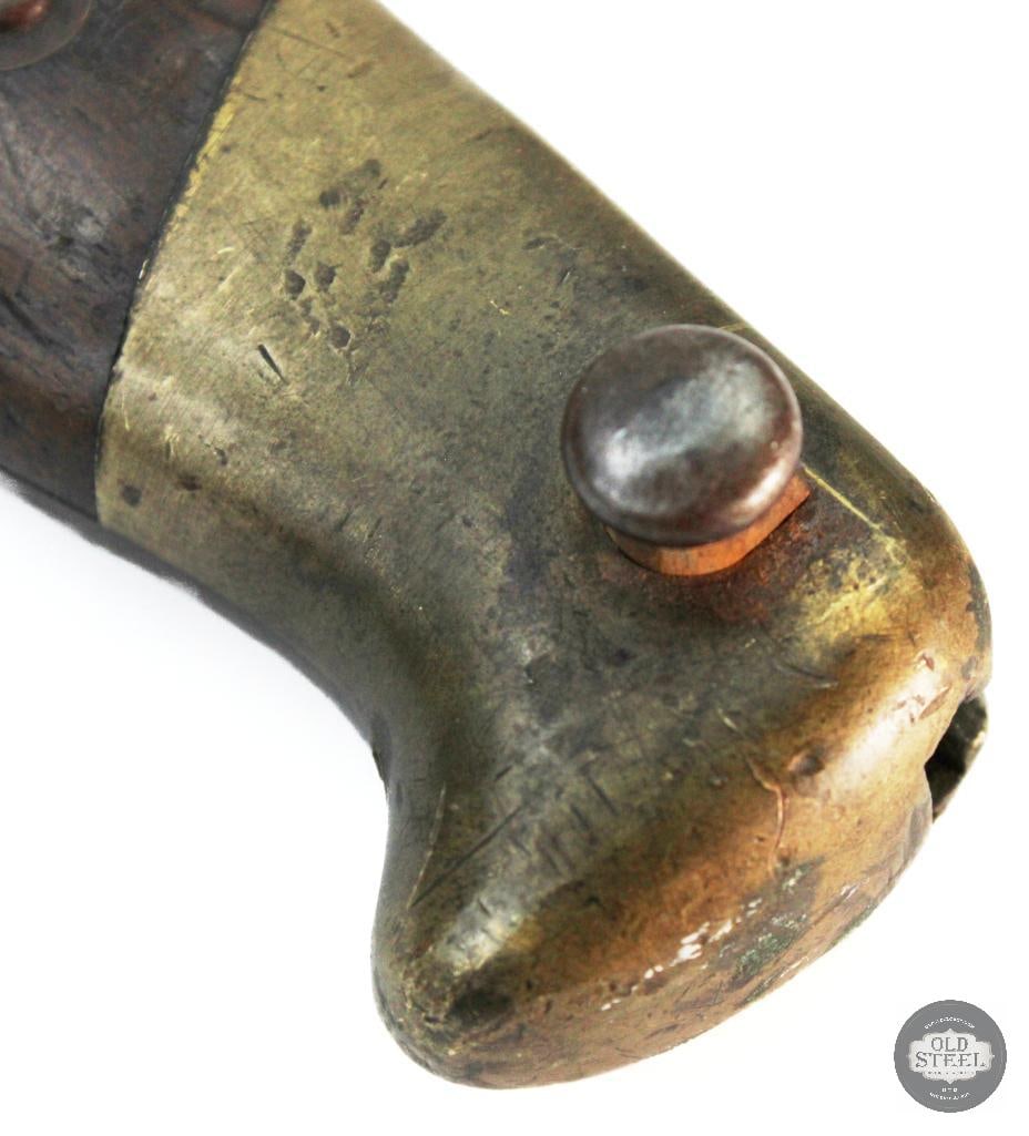 French M1874 T-Back Bayonet and Scabbard - Mfg 1881 - 3