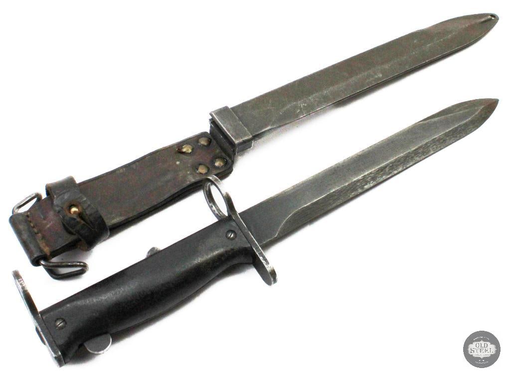 French M1956 Knife Bayonet and Scabbard for MAS 49/56 Rifles - 3
