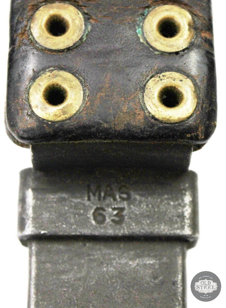 French M1956 Knife Bayonet and Scabbard for MAS 49/56 Rifles - 8