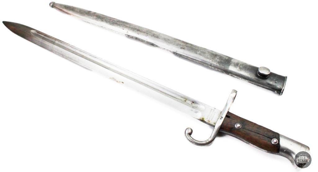 Argentine M1909 Mauser Sword Bayonet and Scabbard - 12