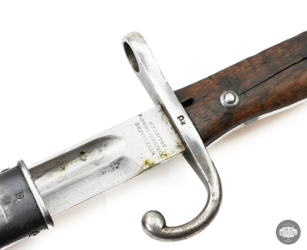 Argentine M1909 Mauser Sword Bayonet and Scabbard - 15