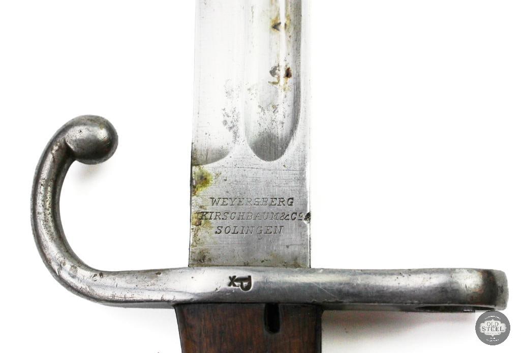 Argentine M1909 Mauser Sword Bayonet and Scabbard - 3