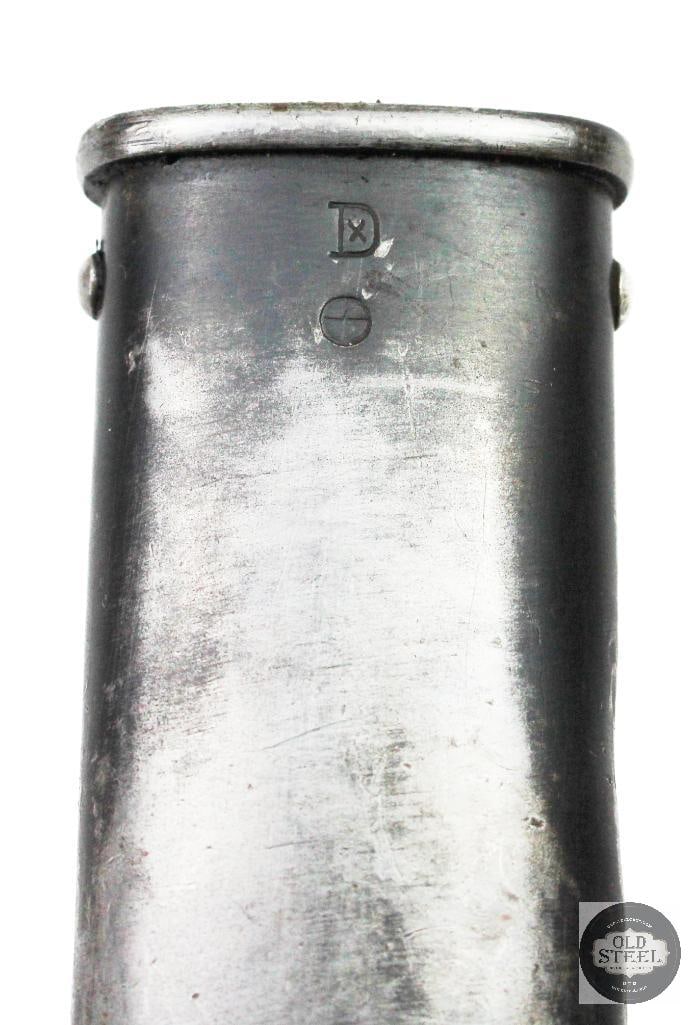 Argentine M1909 Mauser Sword Bayonet and Scabbard - 9