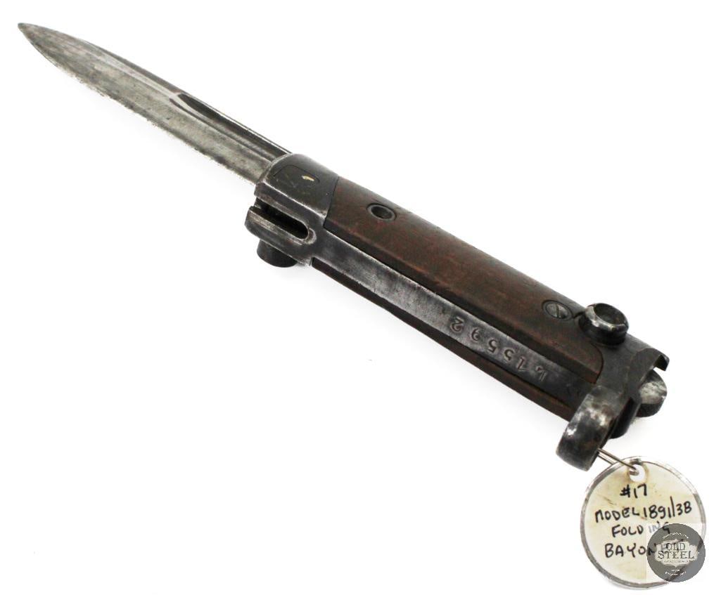 Italian M1891/38 Carcano Folding Bayonet - 8