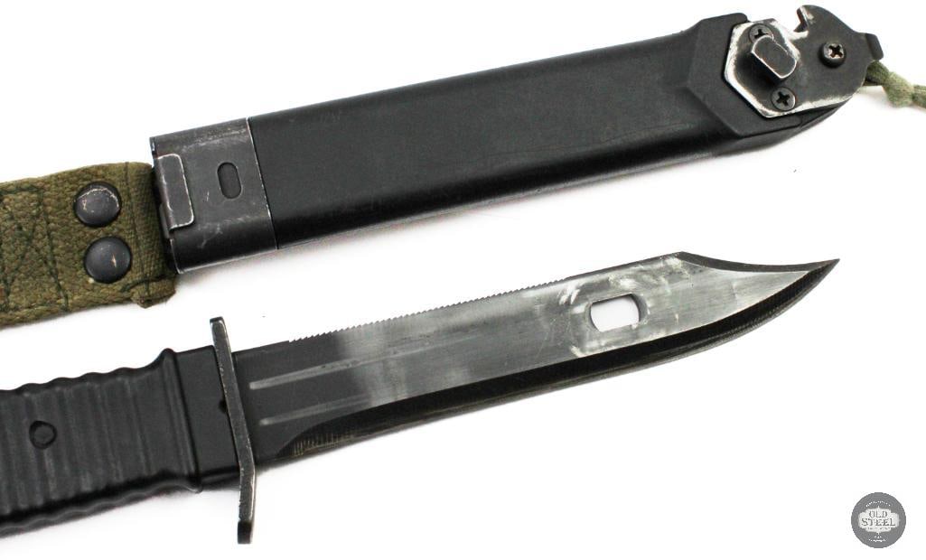 German KCB-77 M1 Bayonet and Scabbard - 2