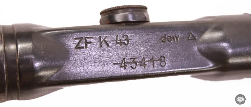 Gewehr 43 ZF4 Sniper Scope and Mount German WWII - 2