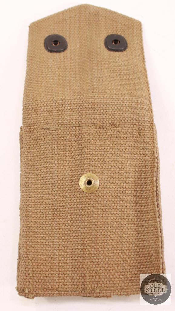 WWI US Army M1918 Dual 1911 Magazine Pouch - Russell 1919 - 2