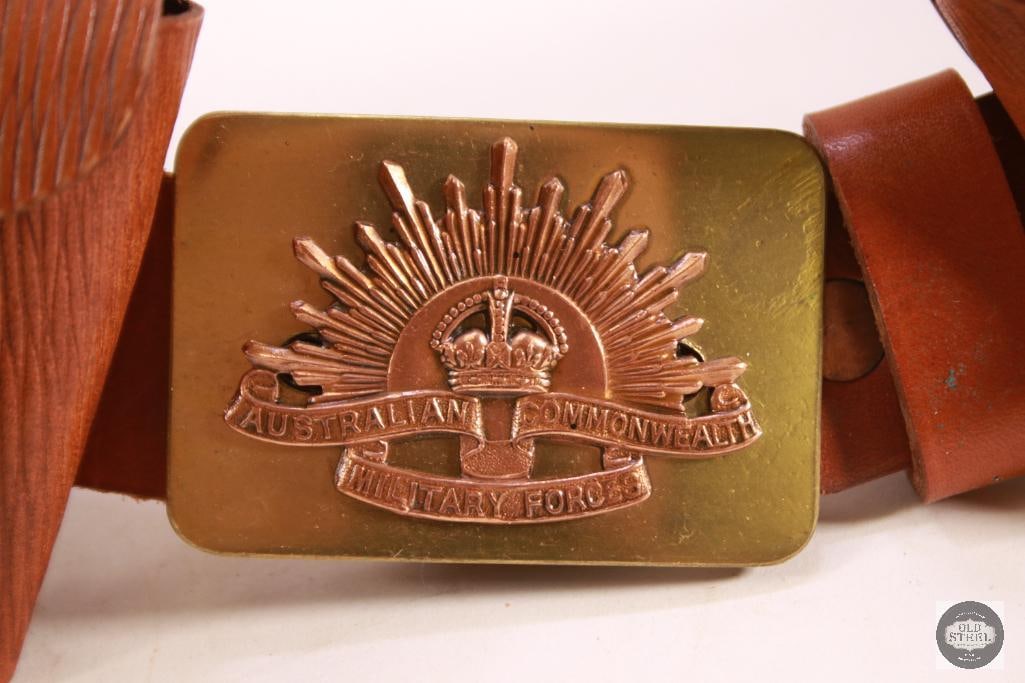 Australian Pattern M1903 Light Horse Cavalry Ammunition Belt WWI - 1916 - 2