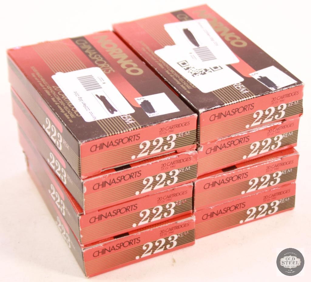 160 Rounds of Collectible Norinco 223 Remington Ammo (1 of 1)