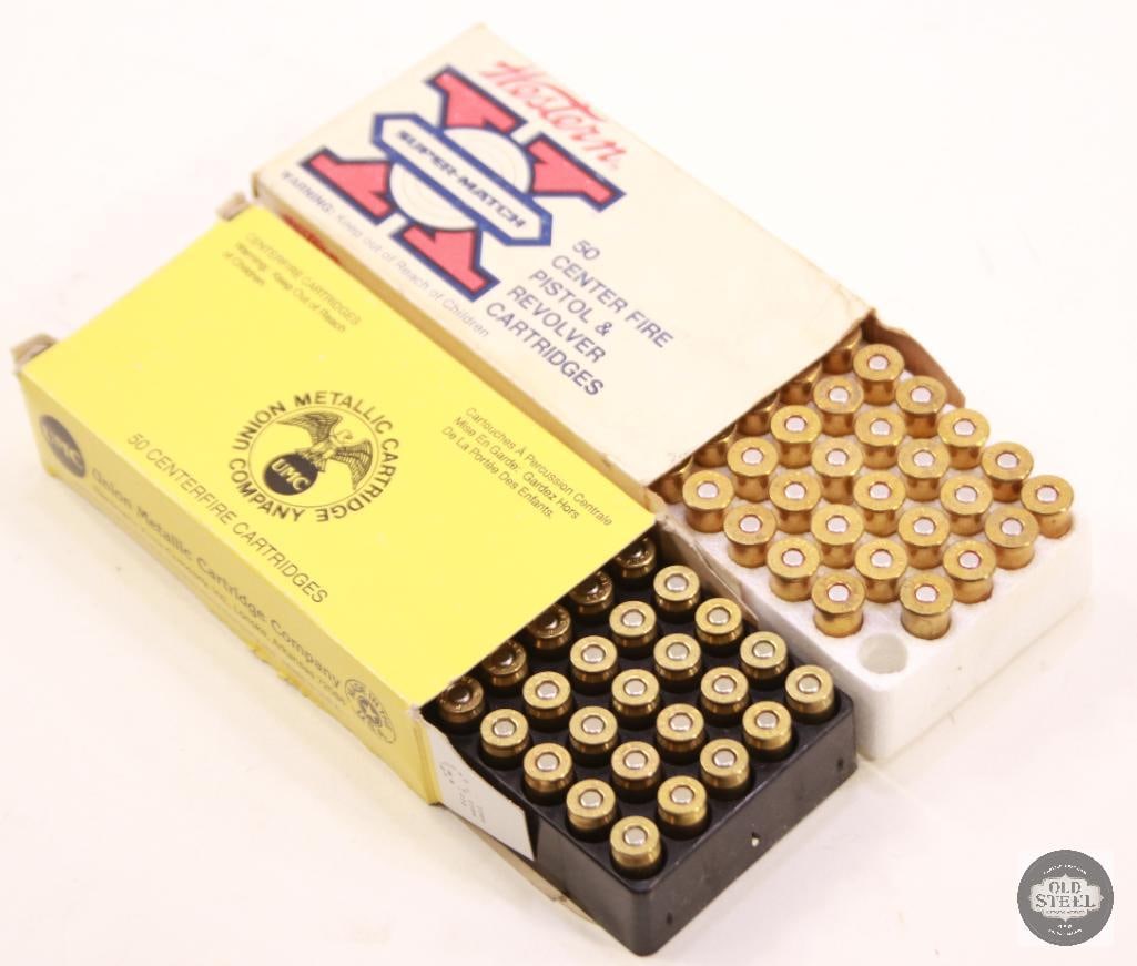 2 Boxes of Ammo 38 Special / 380 ACP - 99 Rounds Total - 2