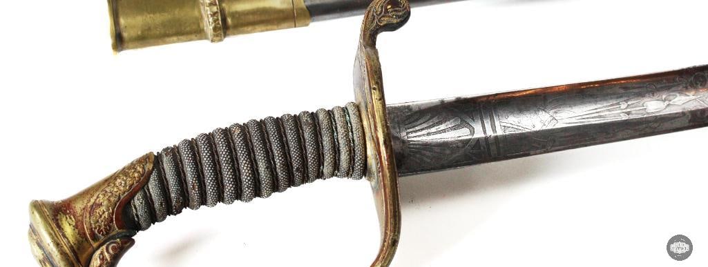 US M1850 Staff and Field Officer's Sword - 12