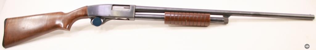 Westernfield XNH 565B 12 Ga Pump Action Shotgun - C&R: Up for auction is a Westernfield XNH 565B chambered in 12 Ga. The barrel measures in at 28 inches and features a smooth reflective bore with a full choke. The length of pull measures in at 14 inches.