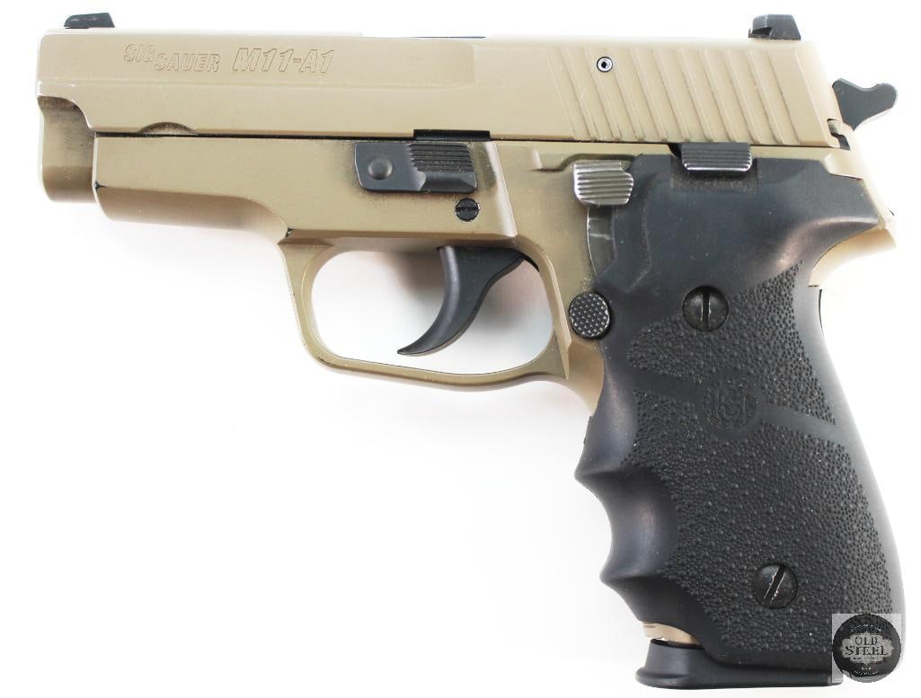SIG Sauer M11A1 9mm Luger Like New in Box with Spare Magazine - FFL - 2