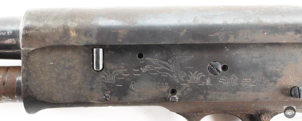Remington Model 11 Action -US Property Marked No Barrel - No Furniture - 12 Ga - FFL Required - 11