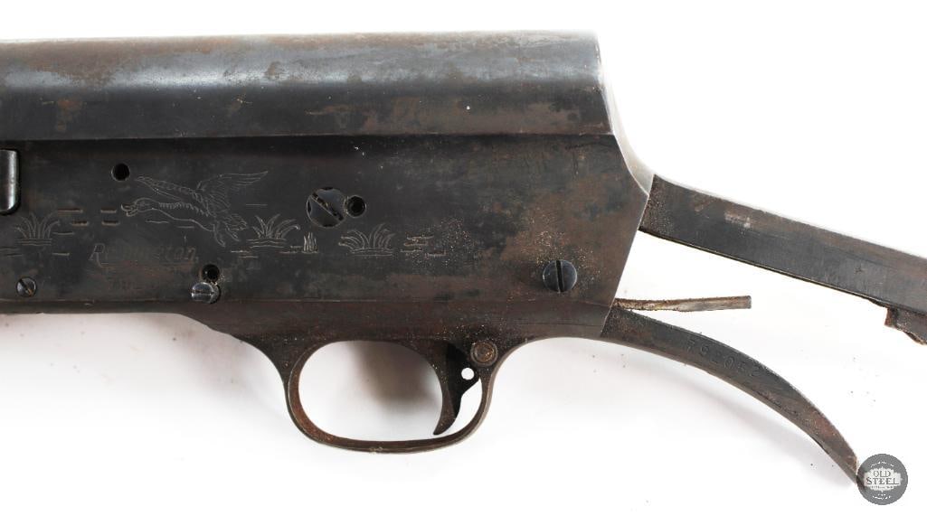 Remington Model 11 Action -US Property Marked No Barrel - No Furniture - 12 Ga - FFL Required - 12