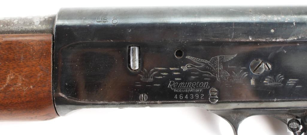 Remington Model 11 US PROPERTY MARKED 12 Ga Barreled Action No Furniture FFL Required - 13