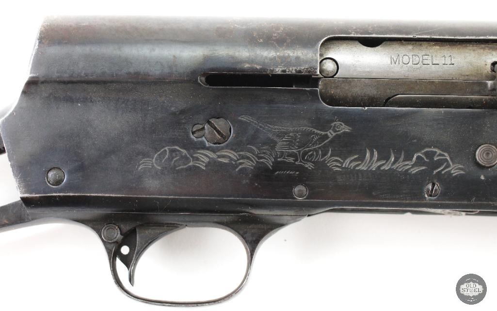 Remington Model 11 US PROPERTY MARKED 12 Ga Barreled Action No Furniture FFL Required - 3