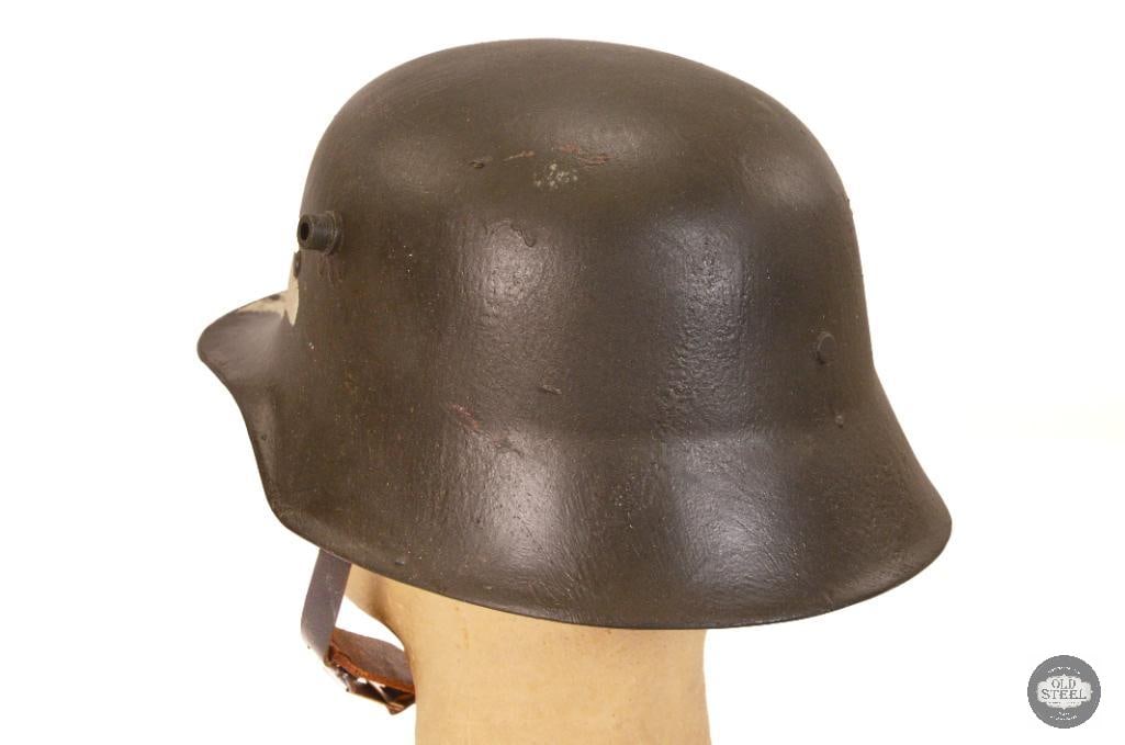 WWI German M16 Stahlhelm Totenkopf Paint - Refurbished Helmet - 5