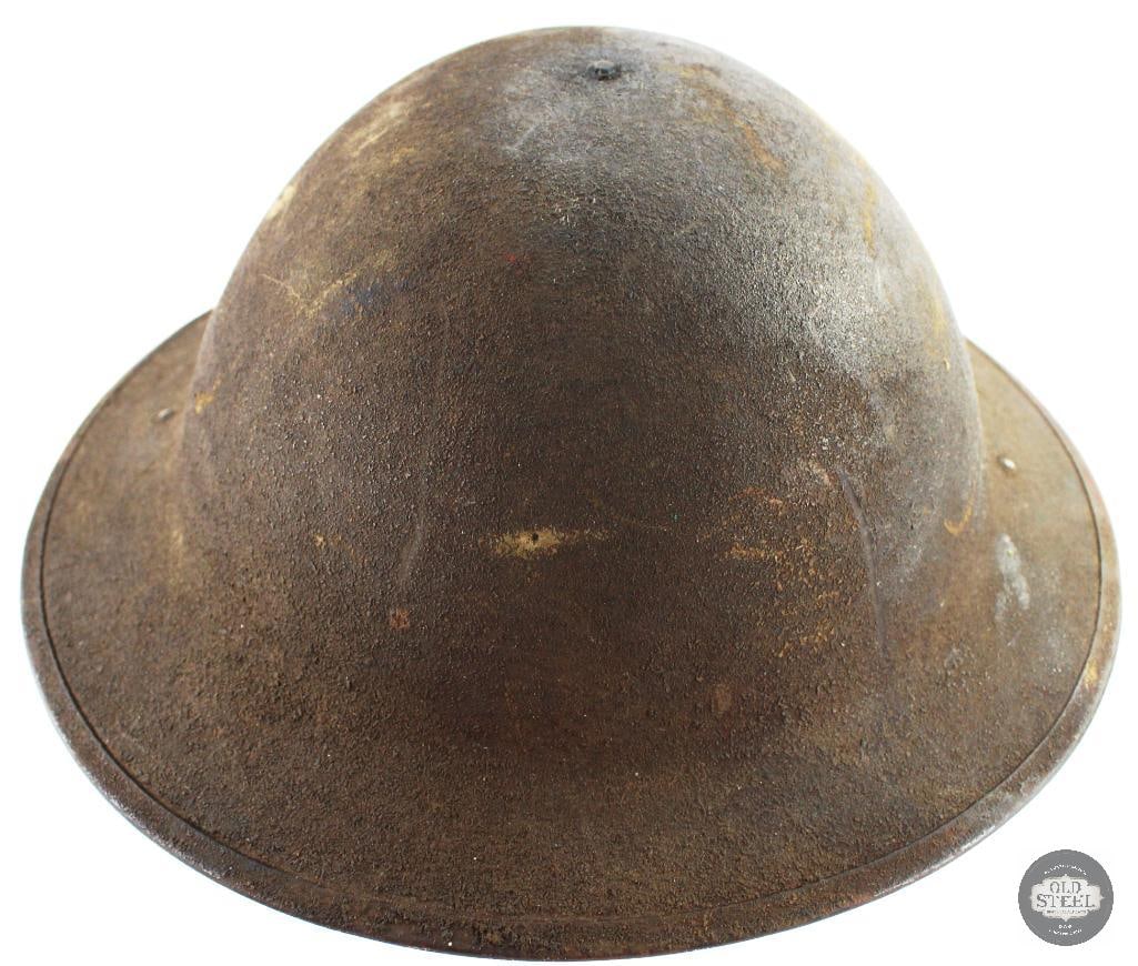Original WW1 U.S. M1917 Doughboy Helmet Shell - 3