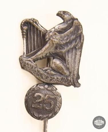 Badischer Sangerbund, Mitgliedsabzeichen Stickpin (1 of 2)
