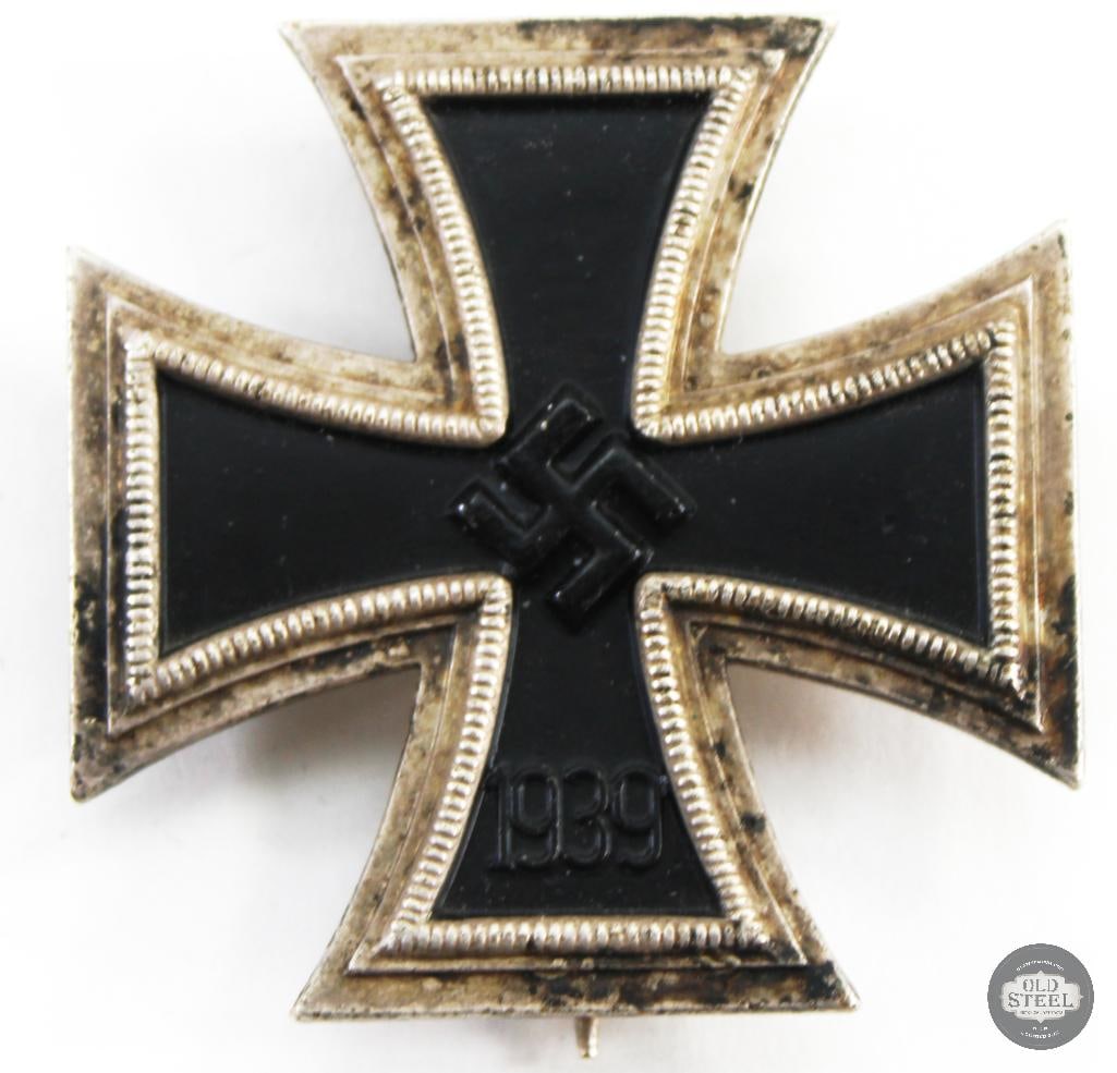 Original German 1939 Iron Cross First Class Badge WWII: Original German 1939 Iron Cross First Class Badge WWII THIS ITEM IS AS PICTURED WITH NO FURTHER ATTACHMENTS. ALL SALES ARE FINAL. PLEASE REFER TO THE AUCTION DESCRIPTION, LOT
