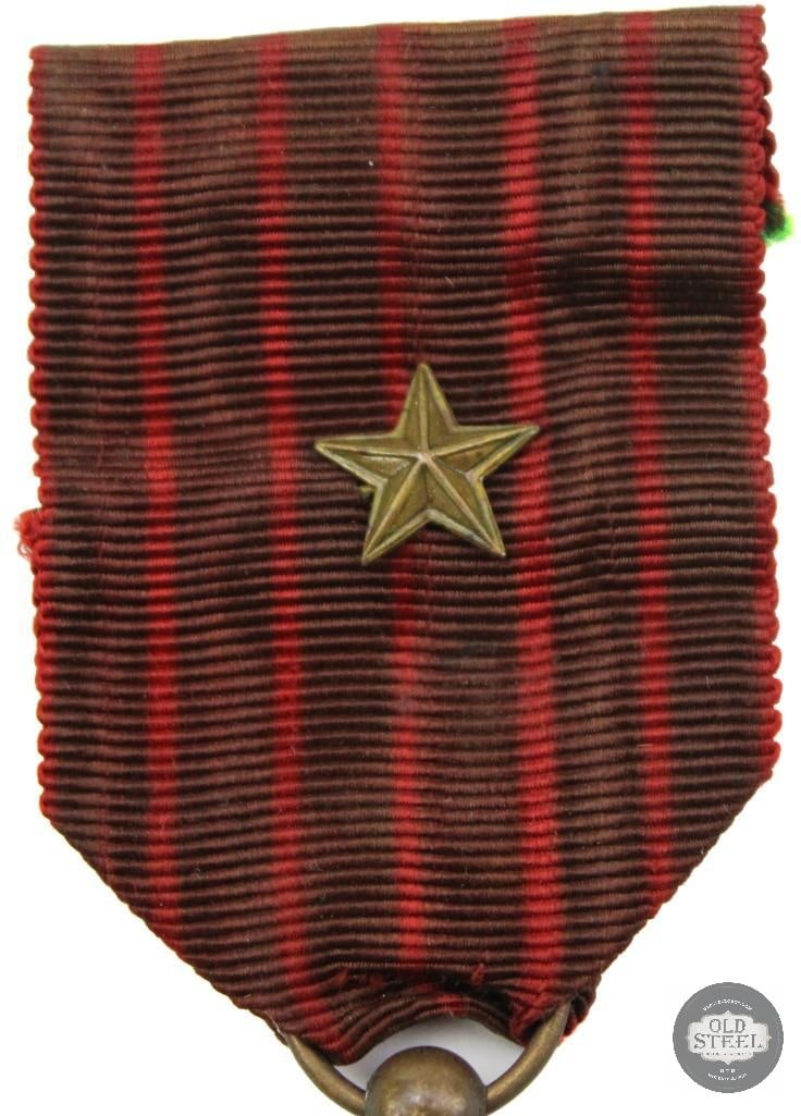 Original French Croix De Guerre 1914-1917 with Star Medal - WWI - 2