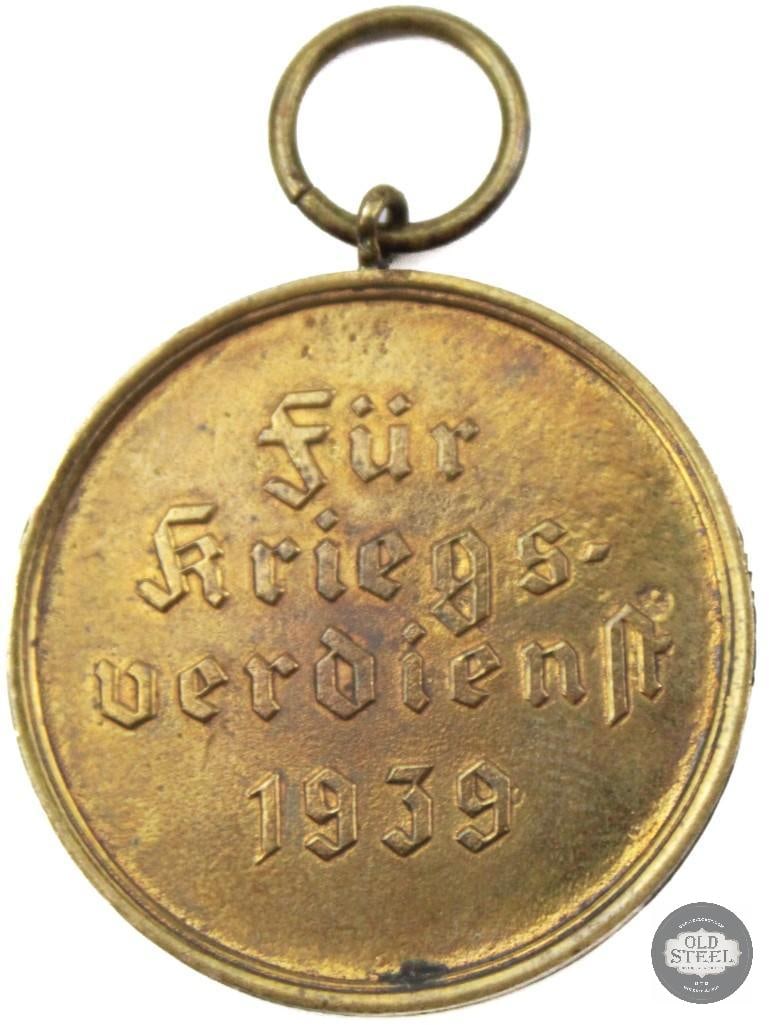 Original German War Merit Medal WWII - 2