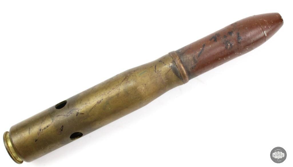 20mm Mk 4 INERT Dummy Round: 20mm Mk 4 INERT Dummy Round THIS ITEM IS AS PICTURED WITH NO FURTHER ATTACHMENTS. ALL SALES ARE FINAL. PLEASE REFER TO THE AUCTION DESCRIPTION, LOT #1 DESCRIPTION AND TERMS OF SALE BEFORE
