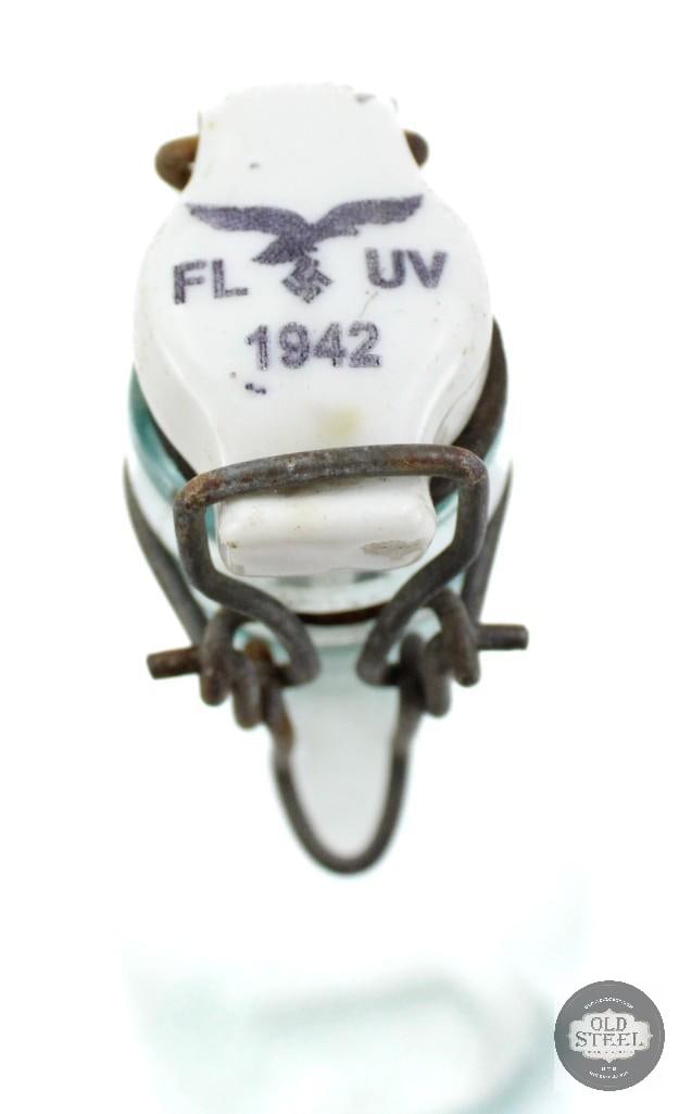Luftwaffe Glass Bottle WWII Germany - 2