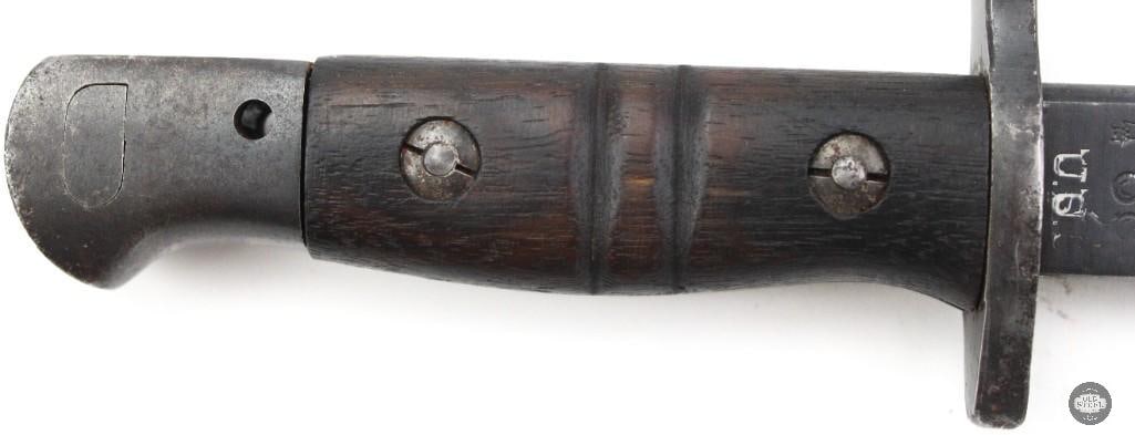 FIRST YEAR Winchester Model 1917 Bayonet and Scabbard for Model of 1917 Rifles and Trench Guns - 7