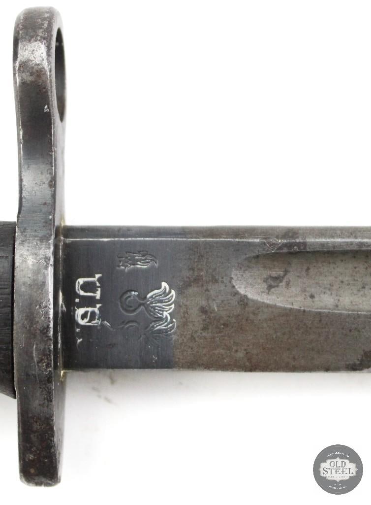 FIRST YEAR Winchester Model 1917 Bayonet and Scabbard for Model of 1917 Rifles and Trench Guns - 8