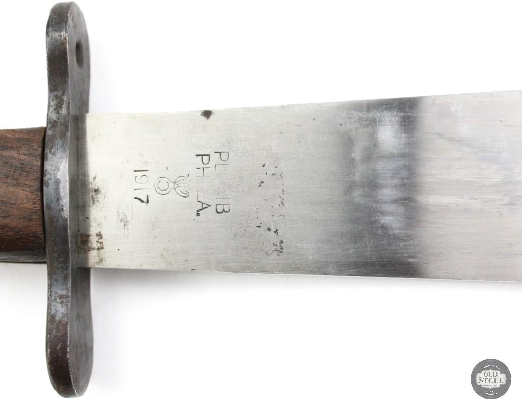 US M1909 Springfield Bolo Knife with Scabbard - 3