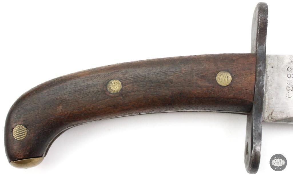 US M1909 Springfield Bolo Knife with Scabbard - 6