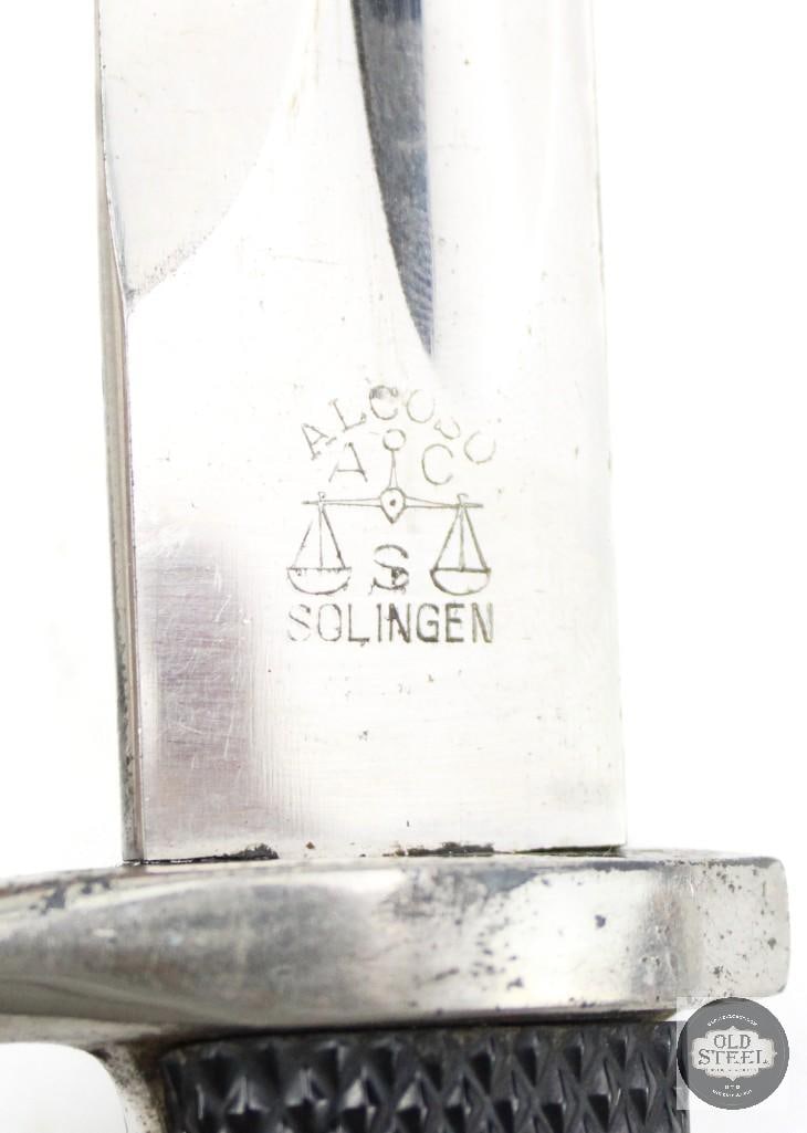 Original German K98 Dress Bayonet with Scabbard by Alcoso - 15