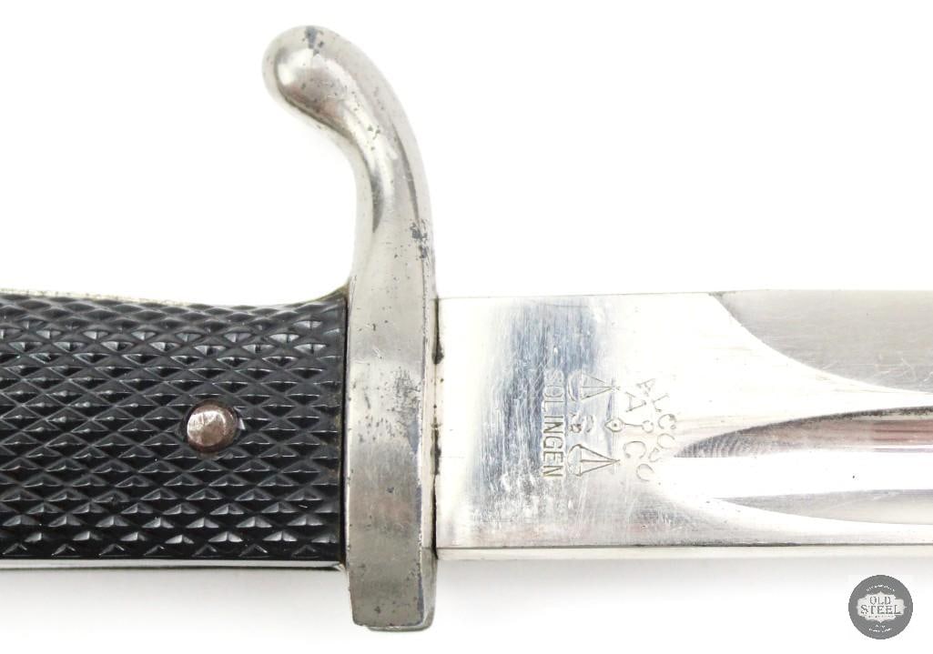 Original German K98 Dress Bayonet with Scabbard by Alcoso - 3