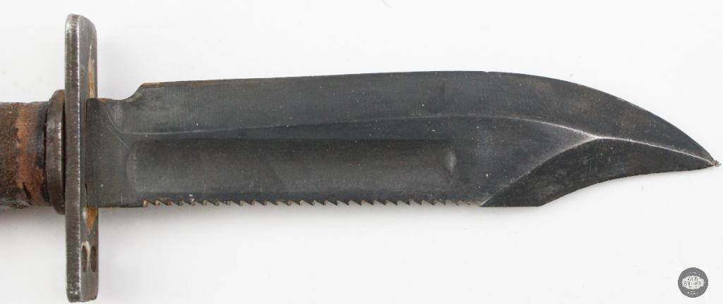 Vietnam Era USAF Survival Knife and Scabbard - 3