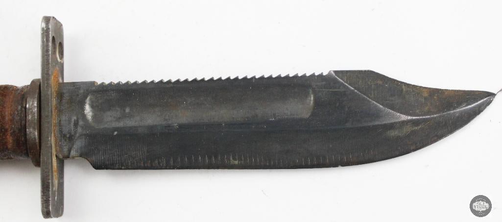 Vietnam Era USAF Survival Knife and Scabbard - 5