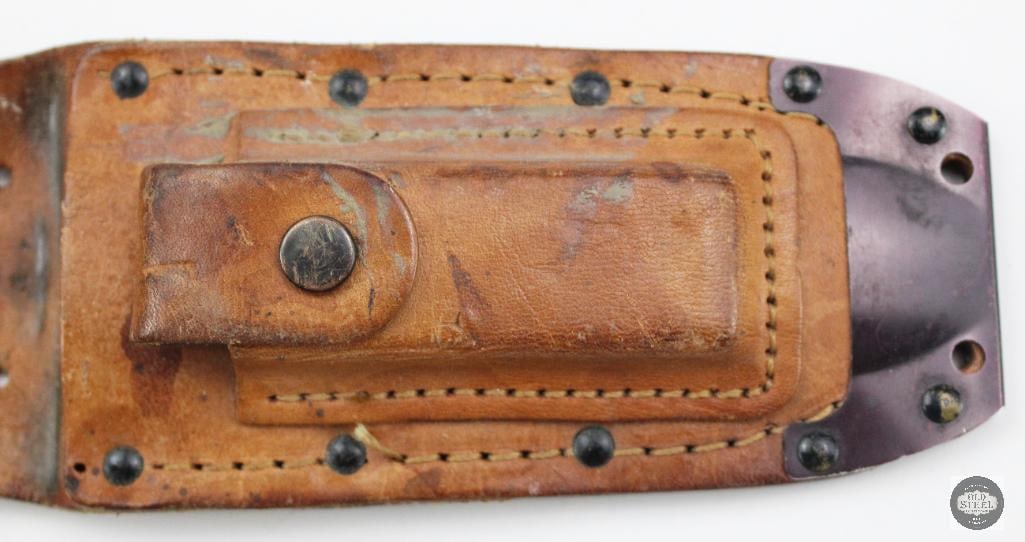 Vietnam Era USAF Survival Knife and Scabbard - 9